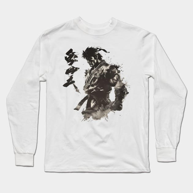 ryu Long Sleeve T-Shirt by weirdesigns